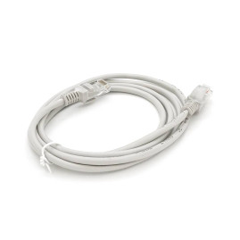 Патч-корд литий RITAR, CCA, UTP, RJ45, Cat.5e, 1m, сірий Q1000