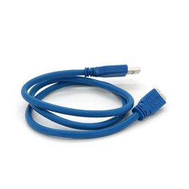 Кабель Usb 3.0 AM to Micro-B 0.8m для жорстких дисків