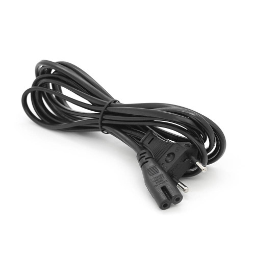 Кабель живлення 3.0m, 0.75mm, PC-184/2 CEE7 / 16-C7 2 pin (для побутової техніки), Black, OEM Q325