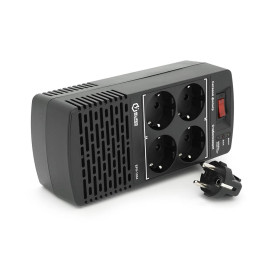 Стабілізатор напруги релейний Europower EPX-1004 1000VA 500W, input: 184 ~ 276V, output: 220V ± 10%, 4 SHUKO, Q
