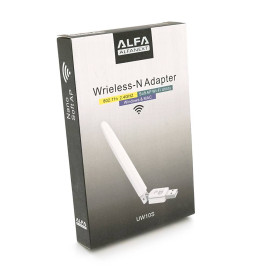 Бездротовий мережевий адаптер з антеною 10см Wi-Fi-USB LV-UW10S - 7601, 802.11bgn, 150MB, 2.4 GHz, WIN7/XP/Vista/2K/MAC/LINUX, Blister White Q