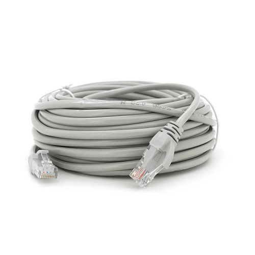 Патч-корд литий RITAR, CCA, UTP, RJ45, Cat.5e, 15m, сірий Q100