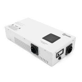 Стабілізатор напруги релейний настінного монтажу Europower SLIM-3000SBR LED, 3000VA 2700W, 140-270Vac, SHUKO 2, Q2 (475*260*138)13 кг
