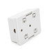 Розетка RITAR FTP 8P8C RJ45 1 порт Cat-5, накладна біла Q500