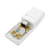 Розетка RITAR FTP 8P8C RJ45 1 порт Cat-5, накладна біла Q500