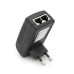 POE інжектор RITAR RT-PIN-12 / 24EU, 12V 2A (24Вт) з портами Ethernet 10/100 Мбіт / с, EU PLUG
