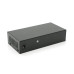 Комутатор POE 48V з 4 портами POE 100Мбіт + 2 порт Ethernet (UP-Link) 100Мбіт, корпус - метал, Black, БП у комплекті, Q18