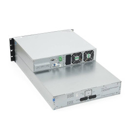 ДБЖ з правильною синусоїдою ONLINE Ritar RT-6KS-LCD,RACK 6000VA(5400Вт), 192В + батарейний блок 12V 7,5Ahх16 шт
