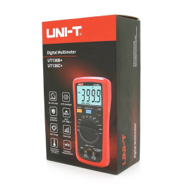Мультиметр UNI-T UT136B Вимірювання: V (AC/DC), A (AC/DC), Ω, C, Hz, NCV. Функції: Data Hold, продзвонювання, тест діодів, підсвічування. (SP)
