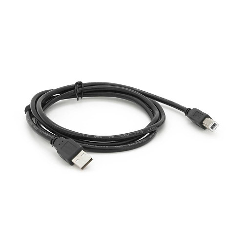 Кабель USB 2.0 AM/BM, 1.5m, 1 ферит, чорний, Пакет Q500