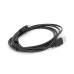 Кабель USB 2.0 AM/BM, 1.5m, 1 ферит, чорний, Пакет Q500