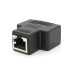 Розгалужувач RJ45 8P8C мама / 2 Х мама RJ45 для розгалуження кабелю, екранований, чорний, Q100