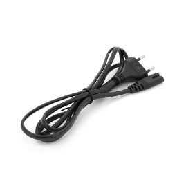 Кабель живлення 1.5m, 0.5mm, PC-184/2 CEE7 / 16-C7 2 pin (для побутової техніки), Black, OEM Q650