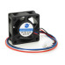 Кулер корпусний Merlion 4020, 40x40x20mm, 12V/0.15A, RPM 1500±15%, 3-pin, Black, OEM