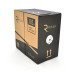 Кабель КНПЕ FTP-cat.6 (4 * 2 * 0.56), Ritar, (CU), для зовн. робіт, 305м, Black, Corton BOX, Q2