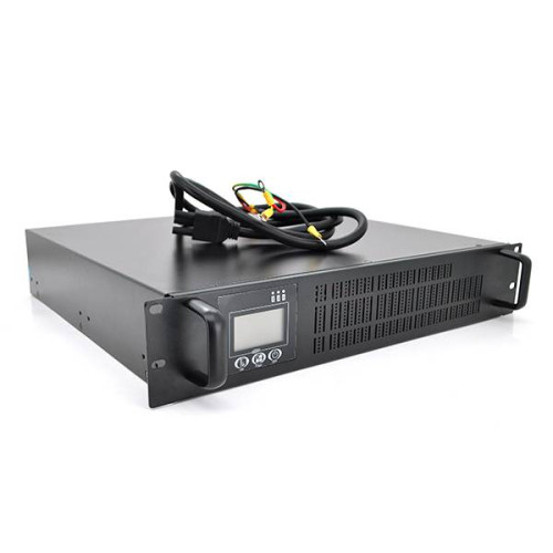 Інвертор з правильною синусоїдою ONLINE Ritar RT-3KL-LCD, RACK 3000VA (2700Вт), 96В, під зовнішній АКБ,(480*420*90)