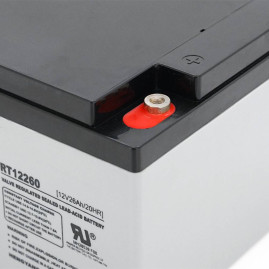 Акумуляторна батарея AGM RITAR RT12260, Gray Case, 12V 26.0Ah(166 х 178 х125 ) Q1