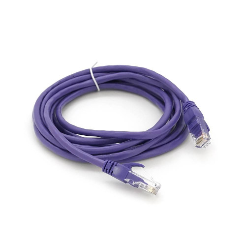 Патч-корд литий RITAR, UTP, RJ45, Cat.5e, 3m, фіолетовий, Cu (мідь)