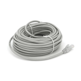 Патч-корд литий RITAR, UTP, RJ45, Cat.5e, 10m, сірий, Cu (мідь) Q100