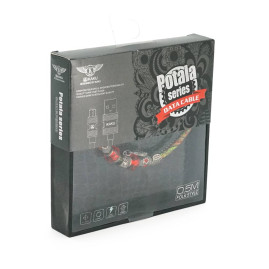 Кабель iKAKU POTALA series for micro, Red, довжина 0.5м, 2.4A, BOX