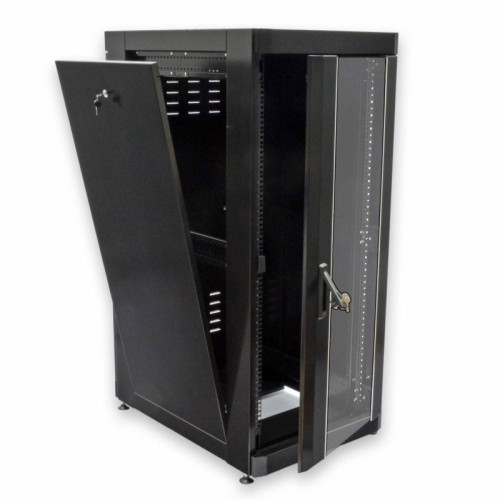 Шафа 19" 18U, 610 х 865 мм (Ш * Г), чорна