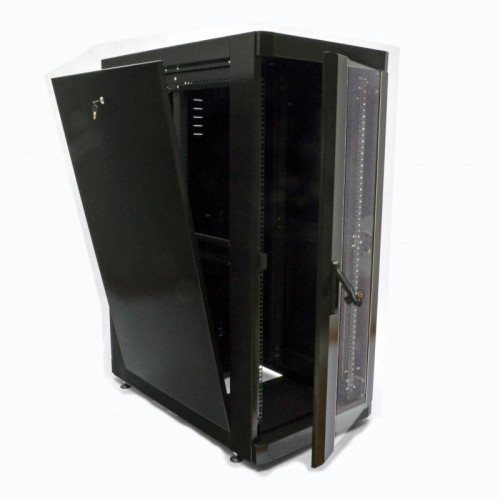 Шафа 19" 24U, 610х1055 мм (Ш * Г), чорна