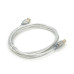 Кабель USB 2.0 AM/BM, 1.8m, прозорий