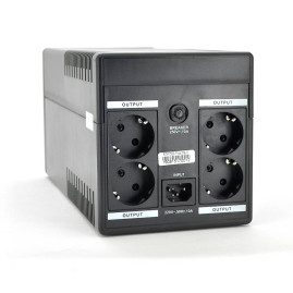 ДБЖ Ritar RTP1000 (600W) Proxima-D, LCD, AVR, 3st, 4xSCHUKO socket, 2x12V7Ah, plastik Case ( 460 x 225 X 245 ) 9,4 кг Q2