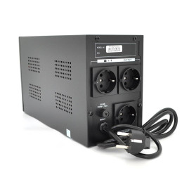 ДБЖ Ritar RTM1500 (900W) Proxima-D, LCD, AVR, 3st, 3xSCHUKO socket, 2x12V9Ah, metal Case (350х120х190) Q2