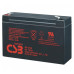 Акумуляторна батарея CSB GP6120, 6V 12Ah (150 x 50 x 95 (100)) Q10