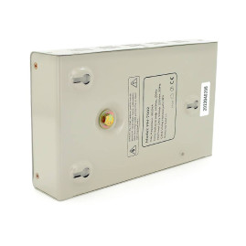Стабілізатор напруги настінний релейний POWERMASTER SW-1000, 1000W, LED, 6 ступенів, діапазон 140-260V, 220±7%, 2*Shuko, Метал, White