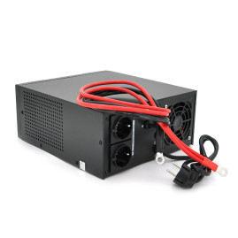 ДБЖ BRAZZERS BRSW-LFP-800-12 (640Вт), під зовнішній АКБ 12V(LiFePo4/GEL/AGM), струм заряду 10/20A, BOX