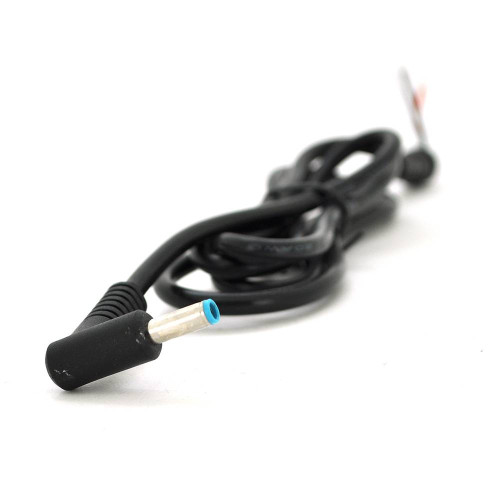 Кабель (asus, HP) 4,5х3,0, blue pin,довжина 1,2 м, штекер 90°