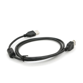 Подовжувач USB 2.0 AM/AF, 1,0m, 1 ферит, чорний, Пакет Q500