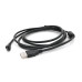 Кабель USB 2.0 (AM/Miсro 5 pin) 1,8 м, чорний, Пакет Q250