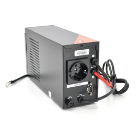 ДБЖ з правильною синусоїдою RITAR RTSW-600 LCD, 12В, під зовнішній АКБ, Q4(320*132*210) 4,2 кг (260*85*140)