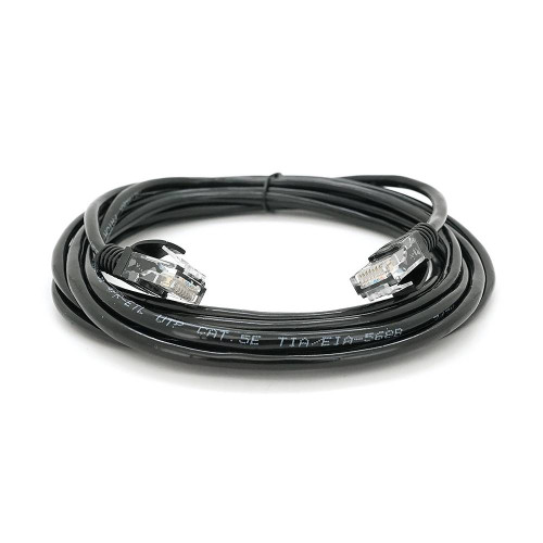 Патч-корд литий RITAR, CCA, UTP, RJ45, Cat.5e, 3m, чорний Q400
