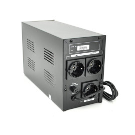 ДБЖ Ritar E-RTM1200 (720W) ELF-L, LED, AVR, 3st, 3xSCHUKO socket, 2x12V7Ah, metal CaseQ2 (405*195*285)10.2 кг (340*120*190)