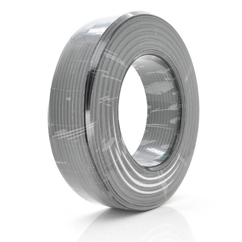 Комбінований кабель Одескабель F5967Bcu + 2 * 0,75 з живленням бухта 305 м оболонка ПВХ, стійкий до ультрафіолету, колір чорний
