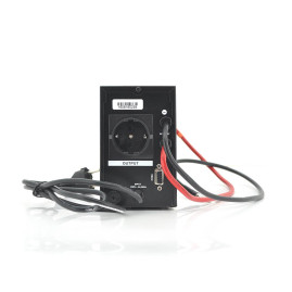 ДБЖ з правильною синусоїдою RITAR RTSW-600 LED, 12В, під зовнішній АКБ, Q4 (320*132*210) 4,2 кг (260*85*140)
