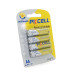 Акумулятор PKCELL 1.2V AA 2600mAh NiMH Rechargeable Battery, 4 штуки у блістері ціна за блістер, Q12
