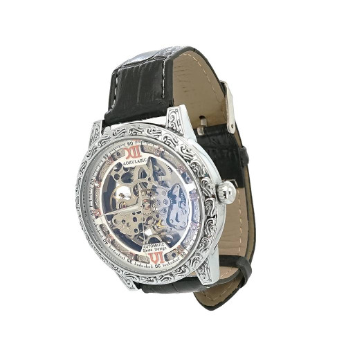 Чоловічий годинник OLEVS 9925, механічний, діаметр 45mm, ремінець 240mm