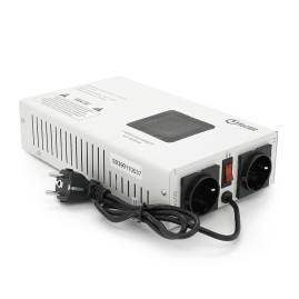 Стабілізатор напруги релейний настінного монтажу Europower SLIM-1000SBR LED, 1000VA 700W, 140-270Vac, SHUKO 2, Q1
