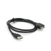 Подовжувач USB 2.0 AM / AF, 0,8m, чорний Пакет Q200