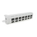 Хаб USB 2.0 7 портів з перемикачами на кожен порт, White, 480Mbts High Speed, живлення від USB, Blister Q100
