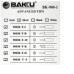 Жало для паяльника BAKKU BK-900M-T-D,silver, 4*6,3mm, мідь, гальванічне покриття, висока теплопровідність, швидке нагрівання, середній конус