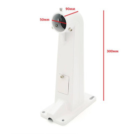 Кронштейн для камери PiPo PP-1602ZJ Wall mount, білий, метал