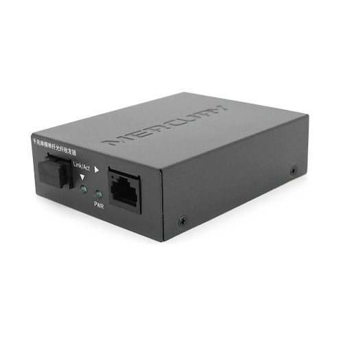 Медиаконвертор MercuryMCG11B-3 В (IC+175), 1550 WDM, 10M/100M/1000M, (0 +70°C), 20km + блок живлення 5V 2A + перехідник Q10