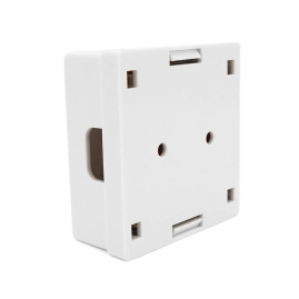 Розетка RITAR FTP 8P8C RJ45 2 порт Cat-6,накладна біла Q250