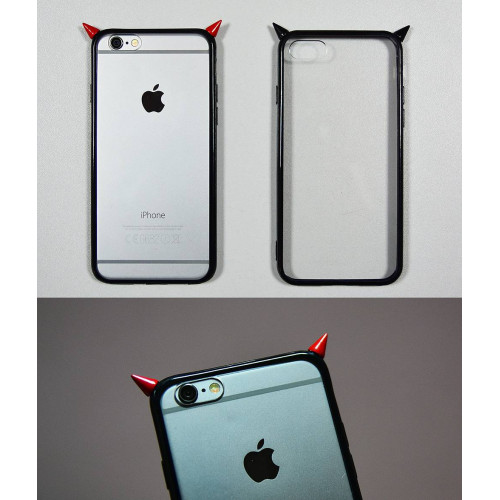 Накладка Рожки iPhone 6 Plus/6s Plus